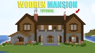 How to Make Wodden Mansion in Minecraft Full Tutorial in Hindi