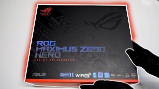 ROG MAXIMUS Z690 HERO Unboxing