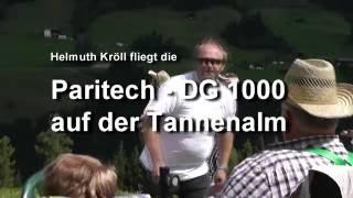 DG1000 von Paritech auf der Tannenalm