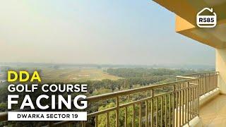 Golf Course Facing 3 BHK DDA HIG Flat for rent in Dwarka Sector 19 | BRS RENTALS R585