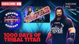 1000 Day's of Tribal TitanBrock vs Roman #wwemayhem #bringonthemayhem #trendingvideos #gamingvideo