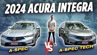 2024 Acura Integra A-Spec vs A-Spec TECH