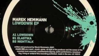 Marek Hemmann - Lowdown