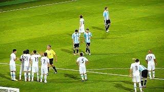 4 UNDER THE WALL Free Kicks by 1 Player ● Only Lionel Messi Can Do This in Football ||HD||