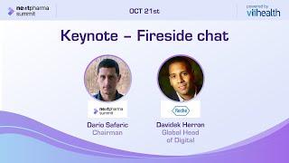 Keynote - Fireside Chat with Davidek Herron, Chief Digital Officer at Roche