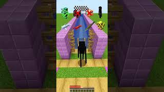 MINECRAFT : WATER VS MOB'S SURVIVE  (BUMBLE BEE) #minecraft #shorts