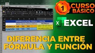 DIFERENCIAS ENTRE FÓRMULAS Y FUNCIONES (Nueva Versión)