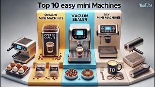 10 PROFITABLE SMALL IDEAS 2024 | Innovate Your Mini Factory with Key Machines