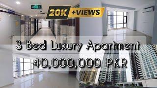 3 Bed Luxury Apartment | Crescent Bay Emaar Karachi | Detail Visit