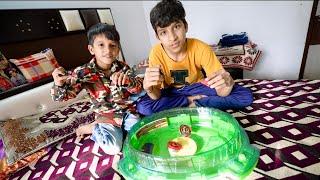 Piyush Vs Kunali  Beyblade Fight