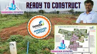 Best Resale HMDA Plots in Hyderabad | HMDA Approved Plots in Shadnagar | Buy Resale HMDA Plots Plots