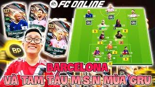 Xây Dựng & Trải Nghiệm Siêu Đội Hình BARCELONA CỰC KHỦNG Với Tam Tấu MESSI, NEYMAR, SUAREZ GRU +5