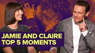 Outlander's Sam Heughan & Caitriona Balfe | Jamie & Claire Best Moments