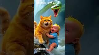 snak and omen#youtubeshorts #petlover #suresh #ai #aivideo