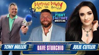 Dave Sturchio Fight Factory Wrestling Interview with Tony Miller and Julie Cutler