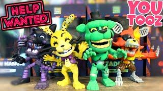 FNAF HELP WANTED YOUTOOZ FIGURES! - Five Nights at Freddy's Merch Review