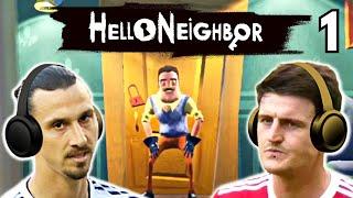 Zlatan & Maguire play HELLO NEIGHBOUR!