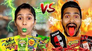 EATING The Worlds Spiciest Vs Sourest Foods! Pari's Lifestyle