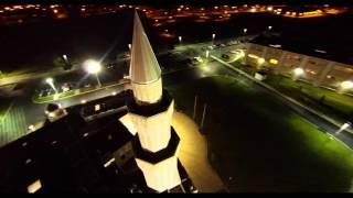 Baitul Islam Mosque in Toronto, ON Aerial