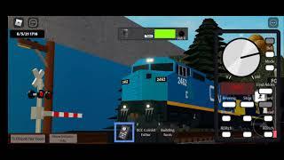 CSXT K176-24 Headed Southbound, Passing Laytonville (Shout-out to Kyta77)