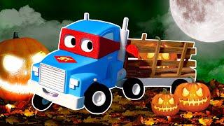 Jemand hat Suzies KÜRBISSE gestohlen!   Halloween in Car City  Cartoons für Kinder