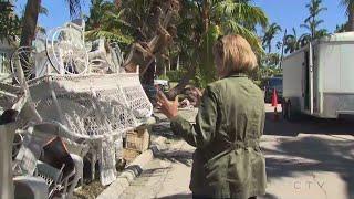 Destruction in Naples, Florida after Hurricane Ian