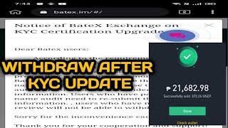 Batex: KYC upgrade l withdrawal after account completed l mhikegreat tv