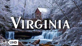 Virginia 4K - Breathtaking Winter Views and Relaxing Nature