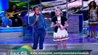 Jotta A. e Michely Manuely - Hallelujah - Programa Raul Gil - Jovens Talentos Kids