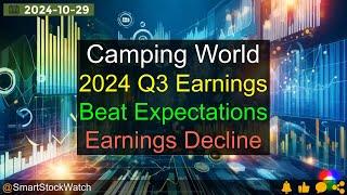 [Beat Expectations] Camping World - 2024 Q3 Earnings Analysis