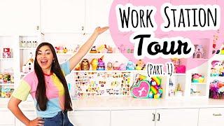 Art Room Tour | Art. Crafts. Squishies. (Pt. 1)