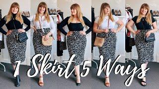 Midsize Girl Styles 1 Skirt 5 Different Ways | Lily V Sugar