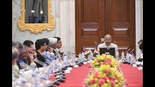President Kovind addresses Vice-Chancellors of Central Universities at Rashtrapati Bhavan