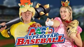 Mario Superstar Baseball In Real Life!