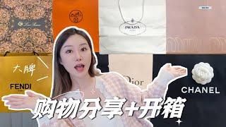 【贵价开箱+购物分享】Chanel包包x2 | Loro Piana爆款包包 | 买了些美美的小衣服 | LV羽绒服