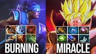 Miracle- Invoker vs. BurNIng AM | Battle of LEGENDS | Dota 2