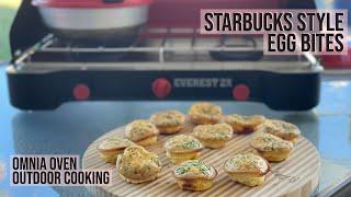 STARBUCKS (style) EGG BITES - OUTDOOR COOKING | OMNIA OVEN