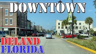 DeLand - Florida - 4K Downtown Drive