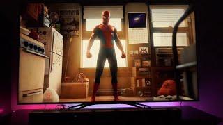 Hisense H9F QLED Gaming| Spiderman| PS4 Pro Gameplay