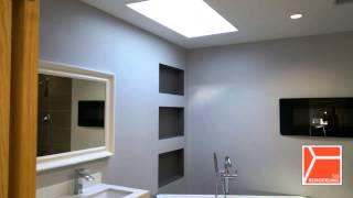 Skokie Modern Bathroom Gut Rehab