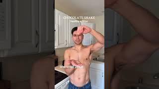 Best chocolate shake! #chocolateshake #chocolate #healthylifestyle #wellnesslifestyle #vegan