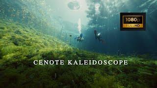 Cenote kaleidoscope. Mexico.