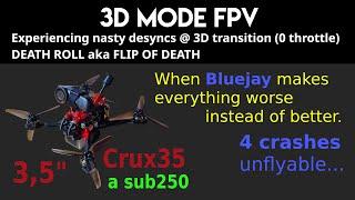 3DmodeFPV | Desync or other issue @ 3D transition 0 throttle | DeathRoll FlipOfDeath | BLH-Bluejay