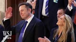 Trump Thanks Elon Musk for DOGE Cost-Cutting Moves in Speech to Congress | WSJ News