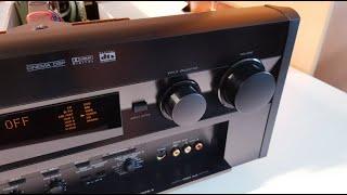 Yamaha DSP-AX1 Audio Video Amplifier (2001') - Look inside after repair and maintenance