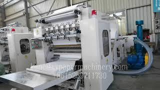 4 lines automatic double embossing facial tissue machine