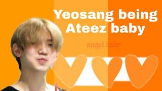 yeosang being ateez baby