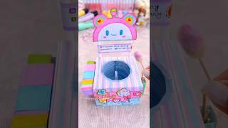 DIY Miniature cotton candy  stall #shorts #youtubeshorts #diy #miniaturecrafts #miniature