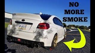 연기 제거... Catless Exhaust Stage 2 WRX 2017