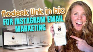 New Link in Bio feature (beautify & easy) | Flodesk Link in Bio for Instagram Email Marketing